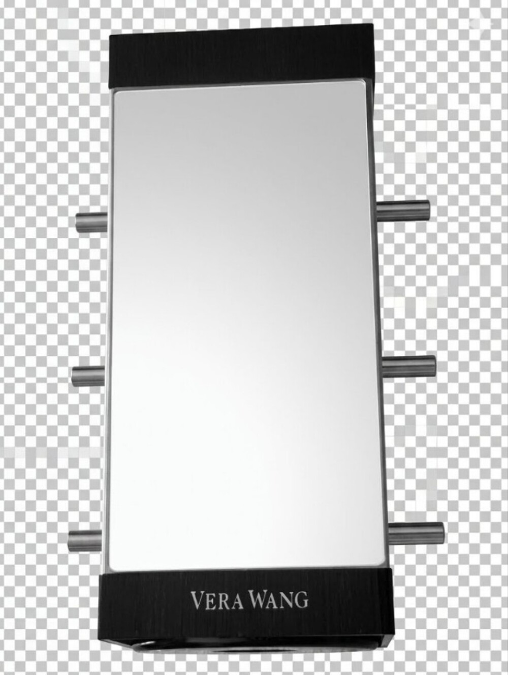 Vera Wang Black & Silver Display Swivel Stand With Front Mirror